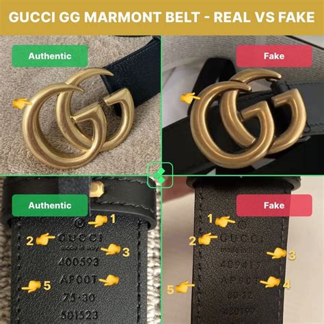 gucci belt bag fake vs real|authentic gucci belt box.